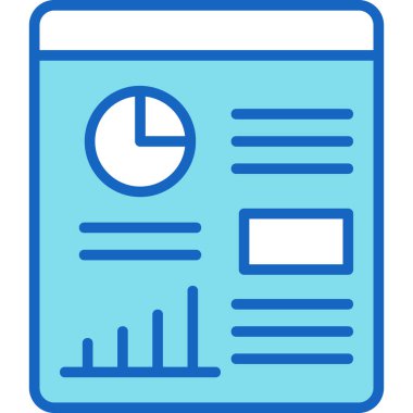 iş grafik çizelgesi simgesi ana hat biçiminde