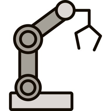 Robot simgesini ana hat biçiminde kolla