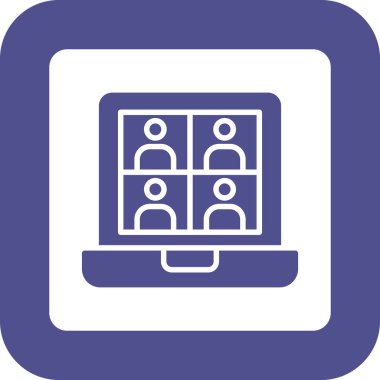 seo modern simgesinin vektör illüstrasyonu