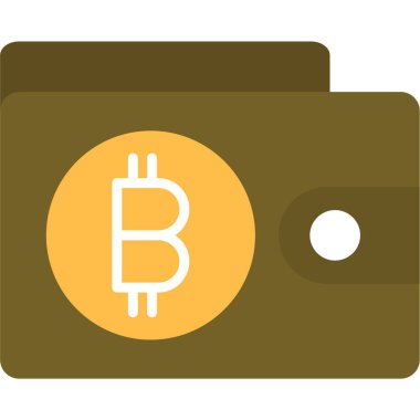 cüzdan ikonu vektör illüstrasyonu