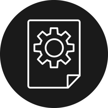 seo modern simgesinin vektör illüstrasyonu