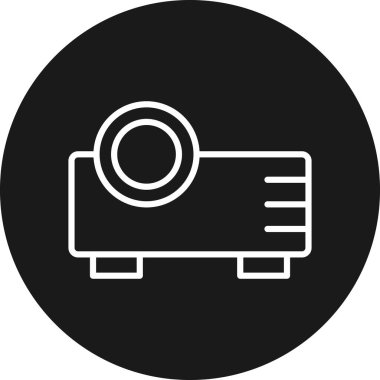 kamera simgesi vektör illüstrasyonu