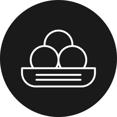 Gıda simgesinin vektör illüstrasyonu