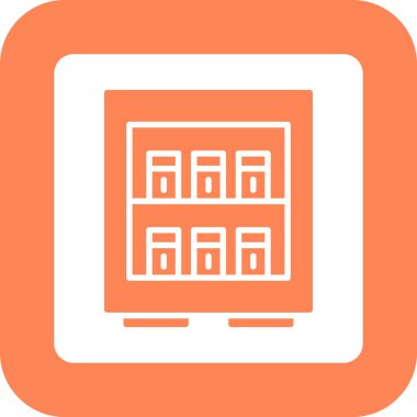 vektör lcd simgesi illüstrasyonu