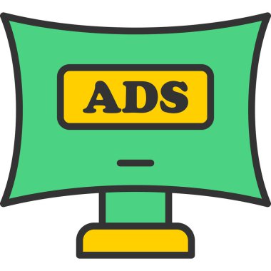 reklam reklam reklam simgesi