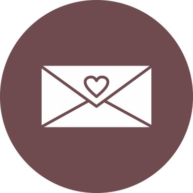 Sevgililer Günü ikon vektör çizimi