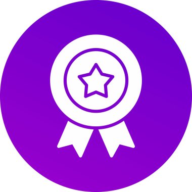 ödül rozeti simgesi modada izole edilmiş arkaplan