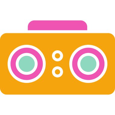 Kamera. Web simgesi basit illüstrasyon