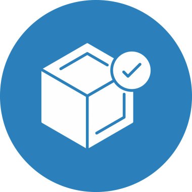 kutu simgesi vektör illüstrasyonu