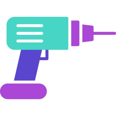 Silah. Web simgesi basit illüstrasyon