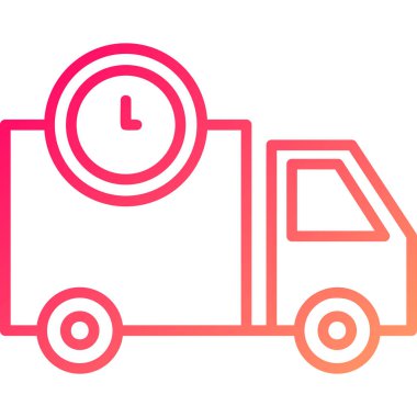 Taşıma simgesinin vektör illüstrasyonu