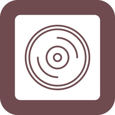 CD simgesi. vektör illüstrasyonu