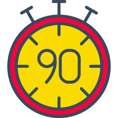 Kronometre Web simgesi basit tasarım