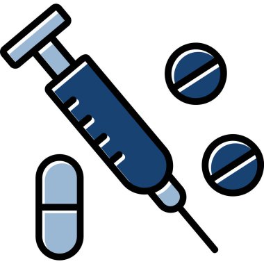 Aşı ve şırınga ile aşı