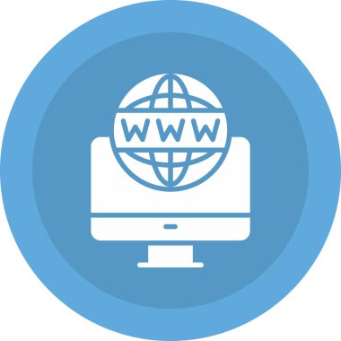 internet vektör simgesi düzenlenebilir