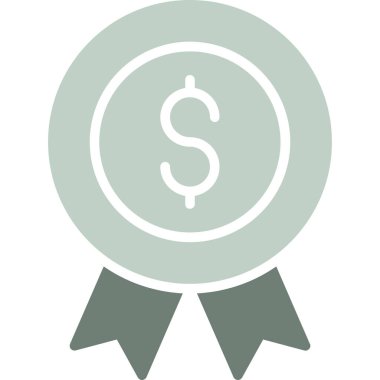 İş ve finans ikonu. vektör illüstrasyonu