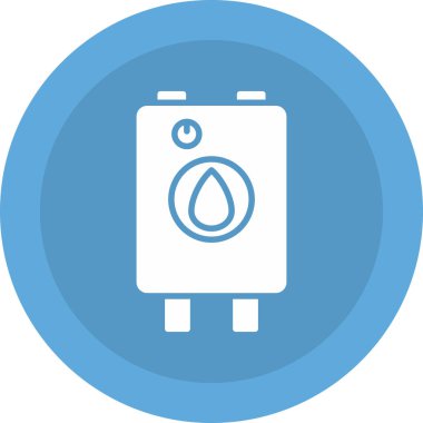 Gaz simgesinin vektör illüstrasyonu