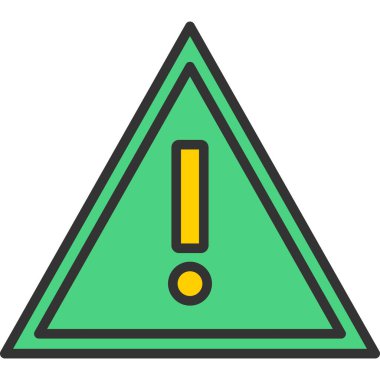 Dikkat dikkat tehlike simgesi