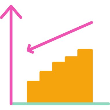 merdiven simgesi çizimi