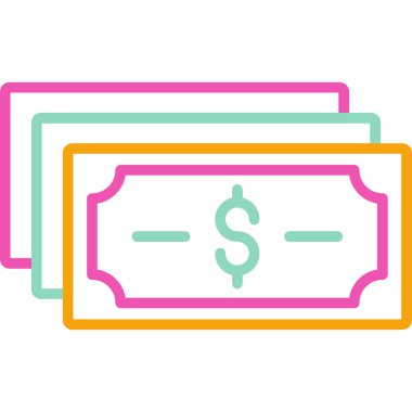 Dolar işareti vektör illüstrasyonuName