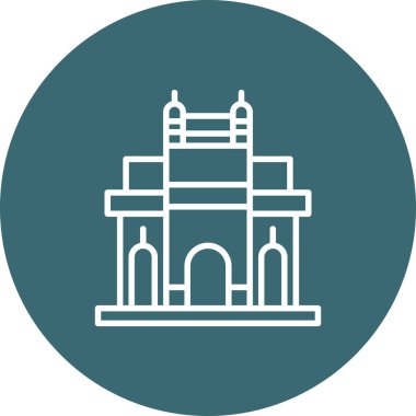mosque building icon vector illustration