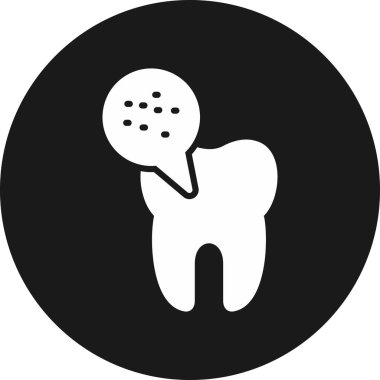 Diş bakımı ikonu. Web için basit diş bakımı vektör simgesi çizimi