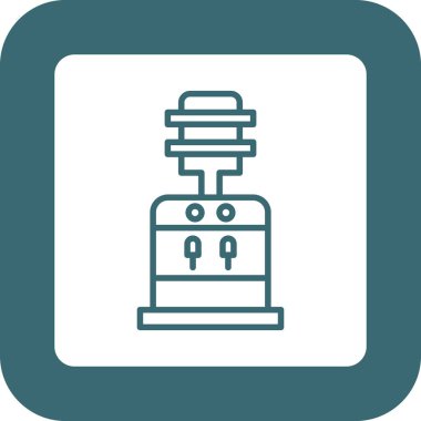 Vektör illüstrasyonu, robot simgesi