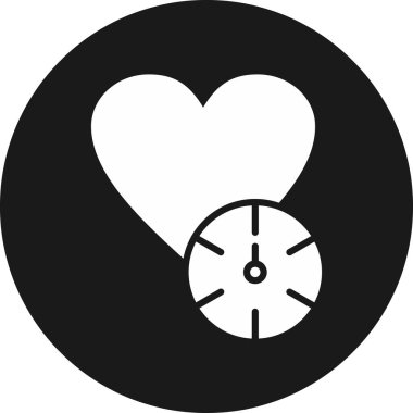 Bir kalbin vektör illüstrasyonu