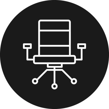 sandalye simgesi çizimi