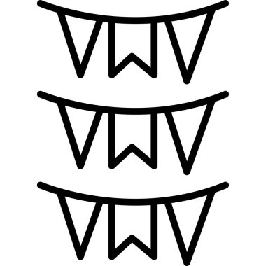 Meksika mısır ikonu ana hatları vektörü. sıcak yemek