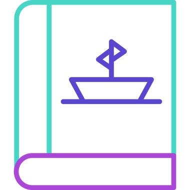 tekne ikonu vektör illüstrasyonu