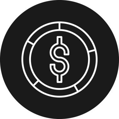 Vektör Doları simge tasarlamak