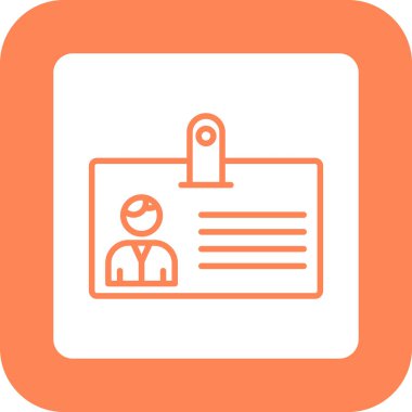 Kartvizit. Resim simgesi basit