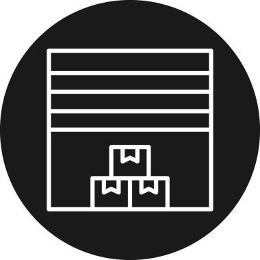 Yapı simgesinin vektör illüstrasyonu