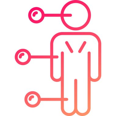 insanlar simge vektör illüstrasyonu