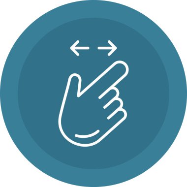 el imleç simgesi vektör illüstrasyonu