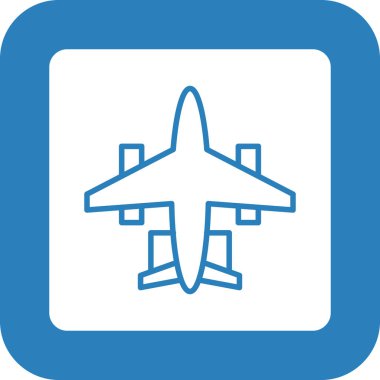 İş düğmelerinden uçak simgesi