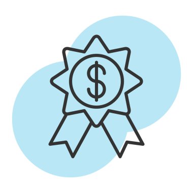 Dolar işareti vektör çizimi