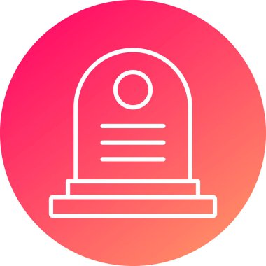 güzel sütun vektör çizgisi simgesi