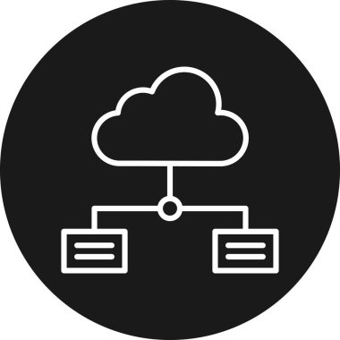 cloud computing vector icon design