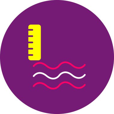 Vektör illüstrasyonu, simge ögesi biçimi