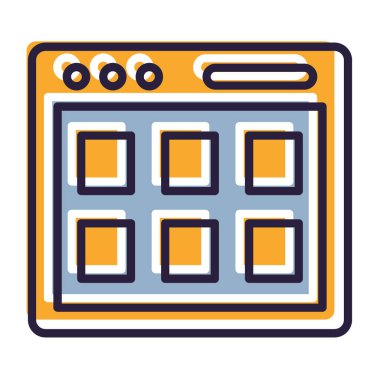 Takvim izole edilmiş ikon vektör illüstrasyon tasarımı