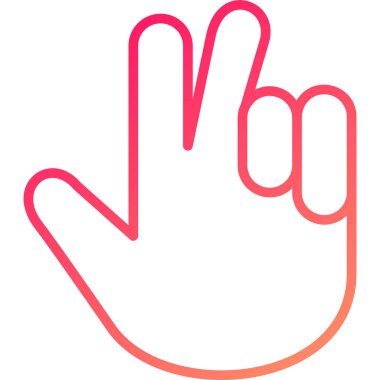 Elini ver. Web simgesi basit illüstrasyon