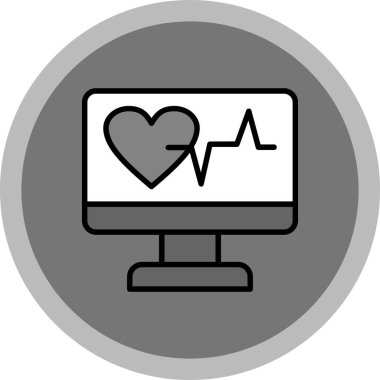 izleyici ikon vektör illüstrasyonu