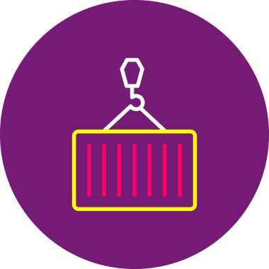 vektör lcd simgesi illüstrasyonu