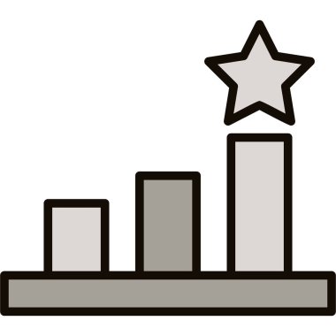 grafik simgesi. Taslak çizimi. Web ve uygulama için grafik vektör sembolü