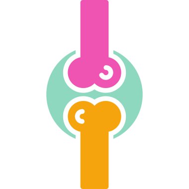 Bir lolipopun vektör çizimi