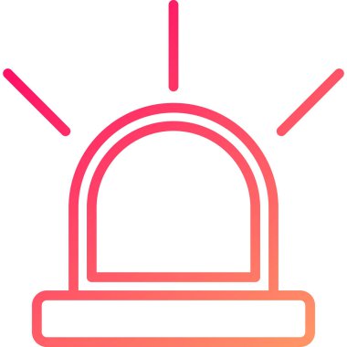 Zil. Web simgesi basit illüstrasyon