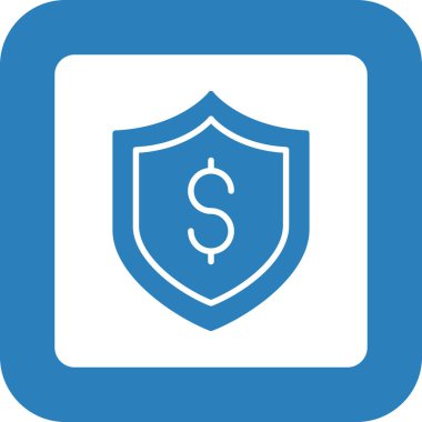 Para için. Web simgesi basit illüstrasyon