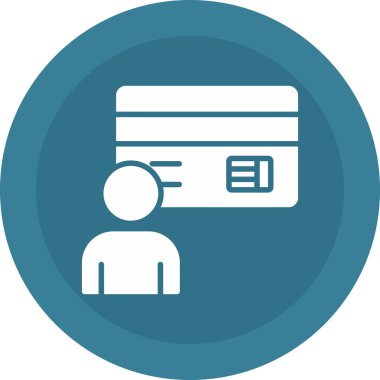 Kredi kartıyla. Web simgesi